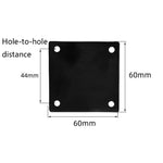 Pés de Suporte para Móveis em Metal com Almofada de Ajuste, Altura:, 10.5cm, 11cm, 12cm, 12.5cm, 13cm, 13.5cm, 14cm, 14.5cm, 15cm, 15.5cm, 16cm, 16.5cm, 17cm, 17.5cm, 18cm, 18.5cm, 21cm