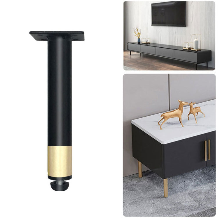 Pés de Suporte para Móveis em Metal com Almofada de Ajuste, Altura:, 10.5cm, 11cm, 12cm, 12.5cm, 13cm, 13.5cm, 14cm, 14.5cm, 15cm, 15.5cm, 16cm, 16.5cm, 17cm, 17.5cm, 18cm, 18.5cm, 21cm