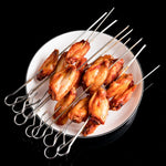 Air Fryer Electric Oven Lamb Skewer Grill, Long 25cm, Short 20cm