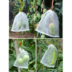Saco de Rede de Nylon à Prova de Insetos e Pássaros para Frutas e Legumes, Especificação: 70x48cm, 25x25cm, 45x15cm, 70x48cm, 30x25cm