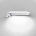 Lâmpada de Parede Solar DS018 para Jardim Exterior Luz de Rua por Indução, Carcaça Branca Luz Branca, Carcaça Branca Luz Quente, Carcaça Preta Luz Branca, Carcaça Preta Luz Quente