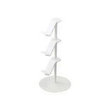 Suporte de Armazenamento para Comando e Auscultadores de Secretária, 3 Andares Branco, 3 Andares Preto, 4 Andares Branco, 4 Andares Preto