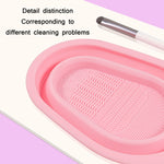 Almofada de Limpeza para Pincel de Maquilhagem em Silicone