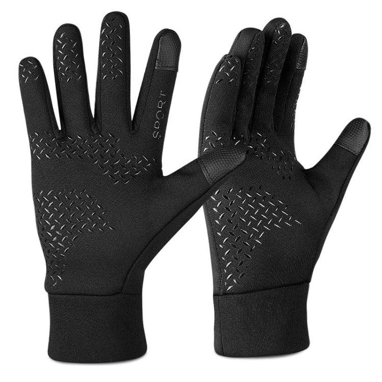 Luvas antiderrapantes de veludo para desporto ao ar livre, M, L, XL