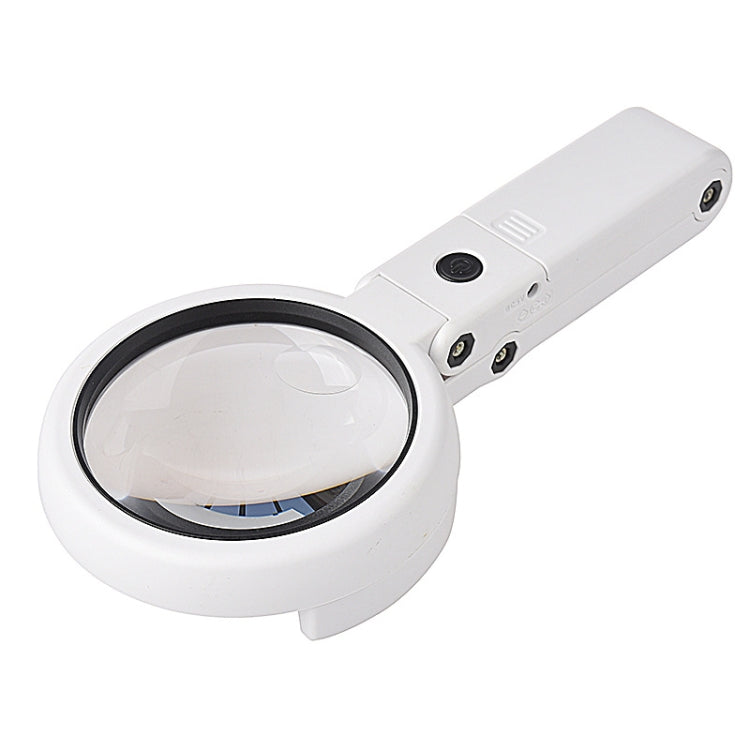 Lupa Portátil com Luz LED e Carregamento USB 5X / 11X, 5X / 11X