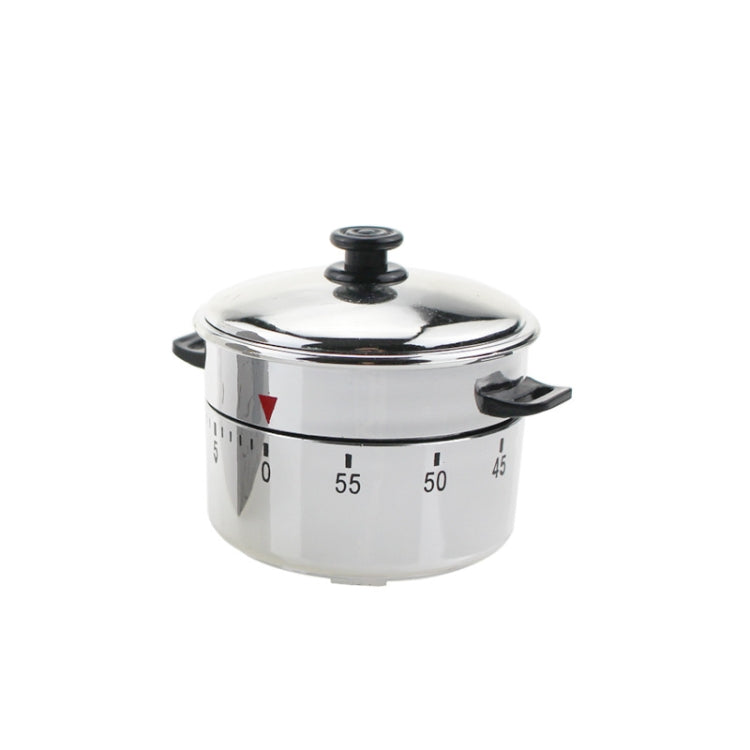 T404 Temporizador Mecânico em Forma de Panela de Pressão para Casa e Cozinha, Temporizador Mecânico T404