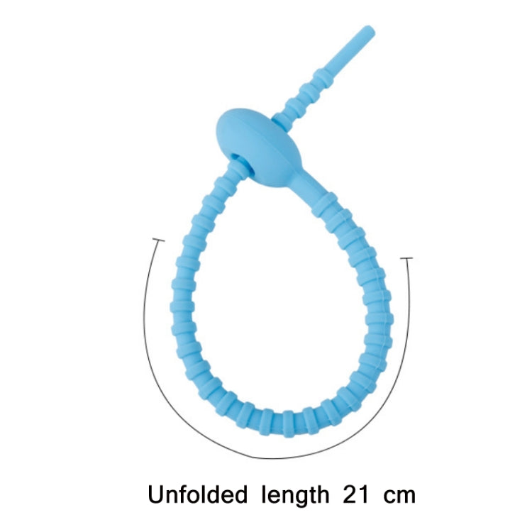 20 PCS Organizador de Cabos de Dados com Correia de Silicone, 21cm Verde, 21cm Azul, 21cm Laranja, 21cm Rosa, 21cm Castanho, 21cm Cinzento, 21cm Amarelo, 21cm Vermelho