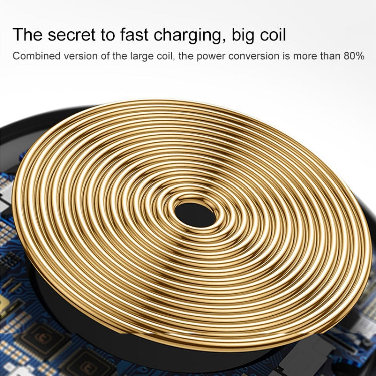 Carregador Sem Fios Vertical Multifuncional 3 em 1 A9191, Preto, Branco, Azul
