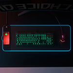 K9186 Multifunctional RGB Lighting Mouse Pad With Wireless Charger