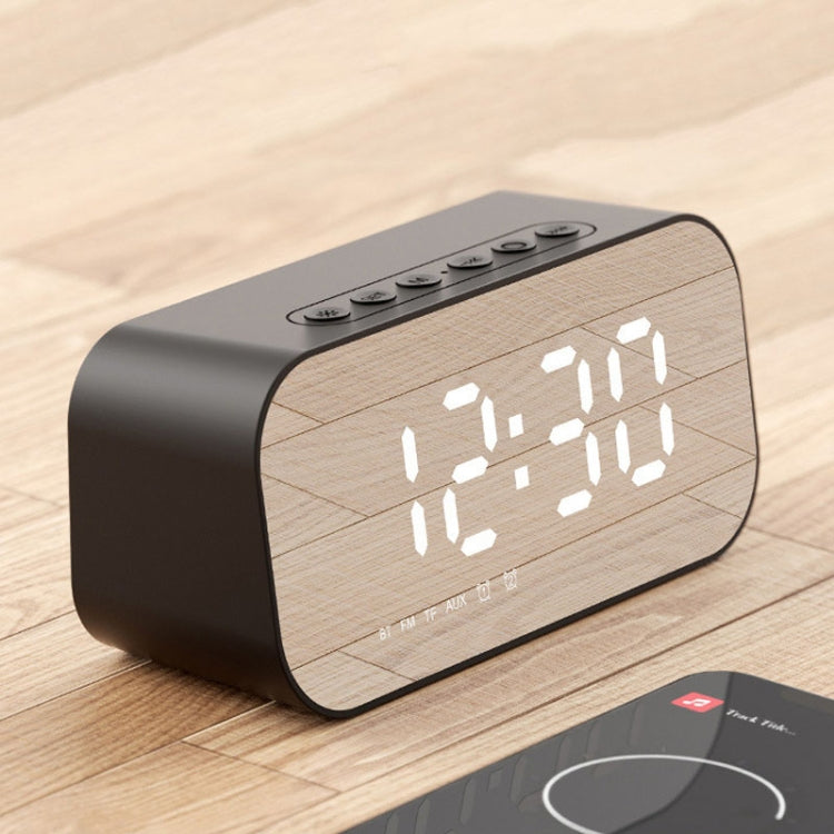 Havit M3 Subwoofer Mini Relógio Espelho Altifalante Bluetooth, Especificação:, 1200mAh (Preto), 1200mAh (Branco)