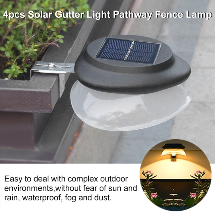 Lâmpada Solar Disco Voador Sem Perfuração para Decoração de Jardim Exterior, Carcaça Preta+Luz Branca, Carcaça Preta+Luz Quente