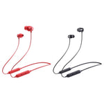 Auricular Bluetooth desportivo magnético Havit i30 mini para pescoço, vermelho, preto