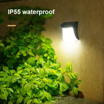 Solar Doll Wall Light Outdoor Garden Fence Decoration Waterproof Solar Light, White Light, Warm Light