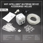 WD-01ADE WIFI Gardening Drip Irrigation Controller, Double Pump 15 Pots, Double Pump 20 Pots