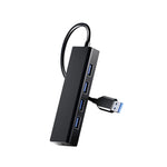 Conversor Hub com 4 Portas USB 2.0, Comprimento do Cabo: 15cm, Estilo: Sem Barra de Luz, Com Barra de Luz Preta, Com Barra de Luz Branca