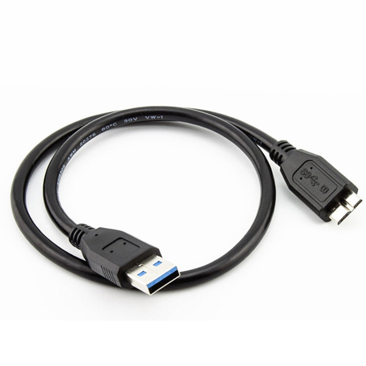 Cabo de Dados USB 3.0 Macho para Micro USB para Disco Rígido Externo, Comprimento do Cabo: 1,8m