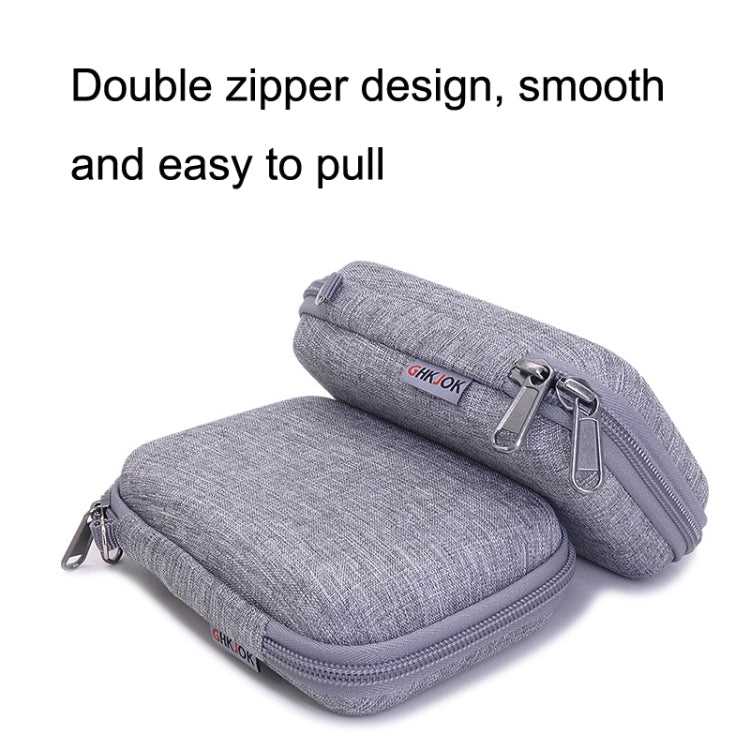 Cabo de Dados para Auscultadores Bolsa de Armazenamento de Acessórios Digitais, GHKJOK GH1371, GHKJOK GH1372, GHKJOK GH1373, GHKJOK GH1330