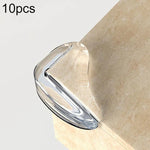 10PCS Protetores Transparentes Anti-choque para Cantos, Anti-colisão