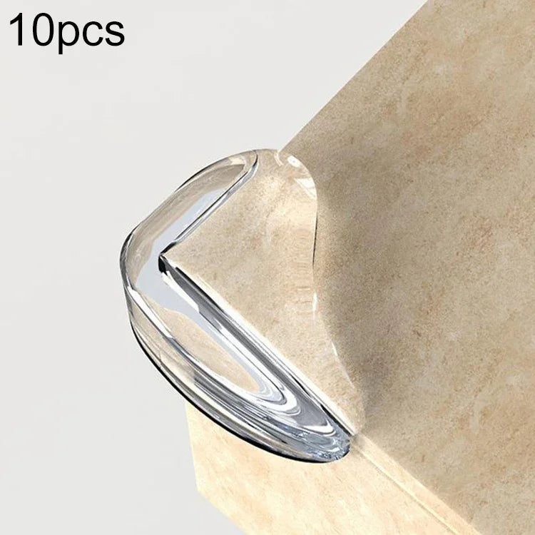 10PCS Protetores Transparentes Anti-choque para Cantos, Anti-colisão