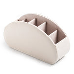 Home Leather Cosmetics Remote Control Storage Box, Red, Black, Beige, Brown, Dark Brown, Grey