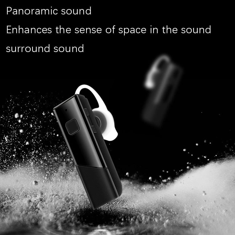 Auscultador Bluetooth estéreo HIFI desportivo sem fios 4.2 de ouvido único, A1 preto, A1 branco, A2 preto, A2 branco
