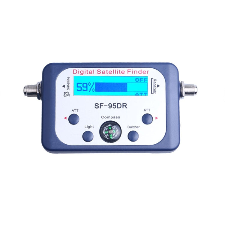 Localizador de Satélite SF-95DR Receptor de Sinal de TV com Bússola