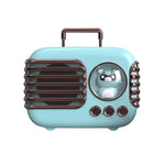 DW09 Altifalante Bluetooth Portátil USB para Bagagem com Qualidade de Som HD, Rosa, Azul, Amarelo, Azul Claro