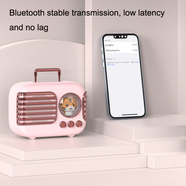 DW09 Altifalante Bluetooth Portátil USB para Bagagem com Qualidade de Som HD, Rosa, Azul, Amarelo, Azul Claro