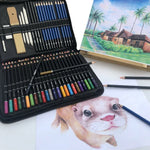 Conjunto de Lápis de Cor Oleosos Yover 95 PCS / Conjunto para Desenho e Pintura, 95 PCS / Conjunto