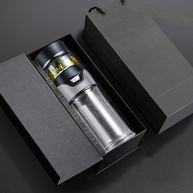 101-500ML Insulation Cup Tea Water Separation Tea Cup,Style:, Stainless Steel  Black, Stainless Steel  Coffee, Stainless Steel  Gray, Black+Gift Box, Coffee+Gift Box, Gray+Gift Box, Glass Black+Gift Box, Glass Coffee+Gift Box, Glass Gray+Gift Box      ...