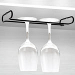 Simple Single-Row Red Wine Cup Inverted Rack, Red Wine Cup Inverted Rack