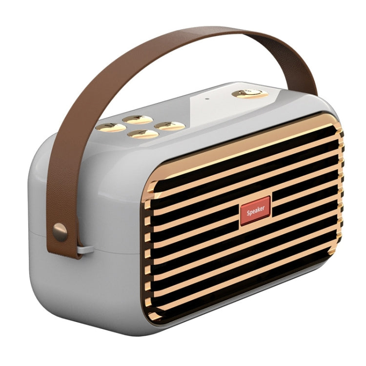 X7 Altifalante Bluetooth Retro Portátil Duplo para Exterior, Branco, Azul, Preto, Vermelho, Verde