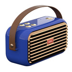 X7 Altifalante Bluetooth Retro Portátil Duplo para Exterior, Branco, Azul, Preto, Vermelho, Verde