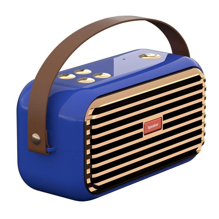 X7 Altifalante Bluetooth Retro Portátil Duplo para Exterior, Branco, Azul, Preto, Vermelho, Verde