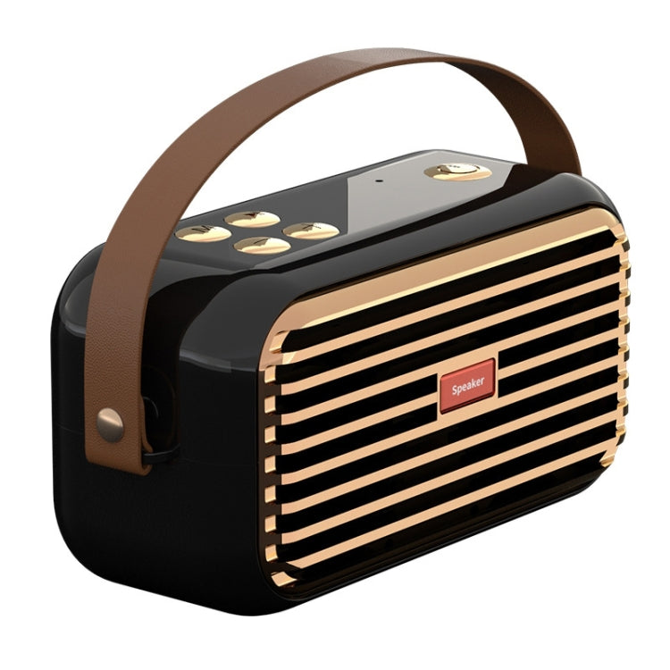 X7 Altifalante Bluetooth Retro Portátil Duplo para Exterior, Branco, Azul, Preto, Vermelho, Verde