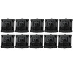 10 Peças de Interruptores Cherry MX com Eixo Linear Silencioso para Teclado, Eixo Preto, Eixo Vermelho, Eixo Castanho, Eixo Azul, Eixo Branco, Eixo Verde, Eixo Prateado, Eixo Vermelho Silencioso, Eixo Preto Silencioso