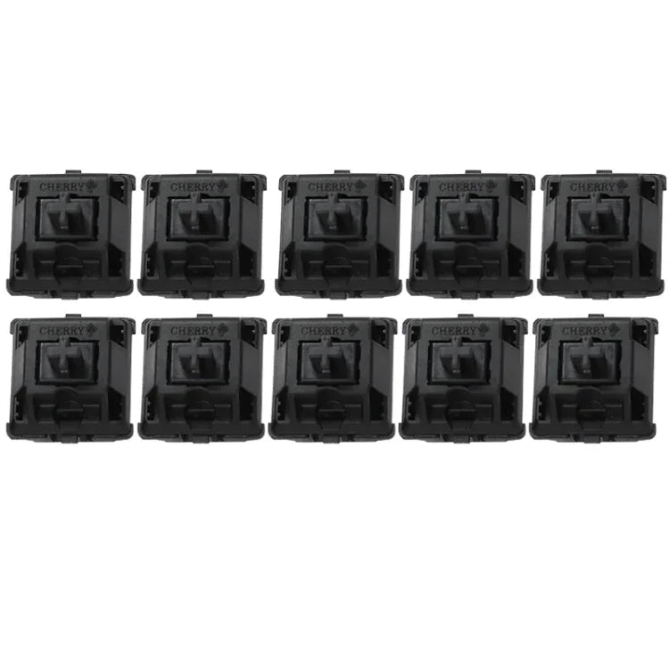 10 Peças de Interruptores Cherry MX com Eixo Linear Silencioso para Teclado, Eixo Preto, Eixo Vermelho, Eixo Castanho, Eixo Azul, Eixo Branco, Eixo Verde, Eixo Prateado, Eixo Vermelho Silencioso, Eixo Preto Silencioso