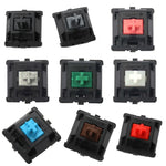 10 Peças de Interruptores Cherry MX com Eixo Linear Silencioso para Teclado, Eixo Preto, Eixo Vermelho, Eixo Castanho, Eixo Azul, Eixo Branco, Eixo Verde, Eixo Prateado, Eixo Vermelho Silencioso, Eixo Preto Silencioso