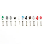 10 Peças de Interruptores Cherry MX com Eixo Linear Silencioso para Teclado, Eixo Preto, Eixo Vermelho, Eixo Castanho, Eixo Azul, Eixo Branco, Eixo Verde, Eixo Prateado, Eixo Vermelho Silencioso, Eixo Preto Silencioso