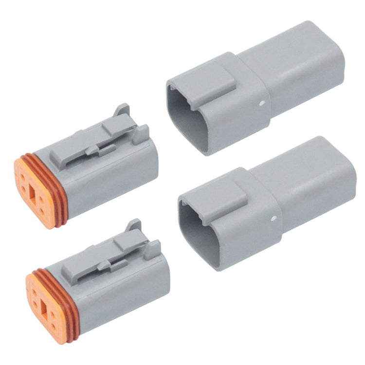 Car Waterproof Connector Conductive Connection Terminal, 4 PCS DT04-2P / DT06-2S With Copper, 4 PCS DT04-3P / DT06-3S With Copper, 2 PCS DT04-4P / DT06-4S With Copper, 2 PCS DT04-6P / DT06-6S With Copper, 2 PCS DT04-8P / DT06-8S With Copper            ...