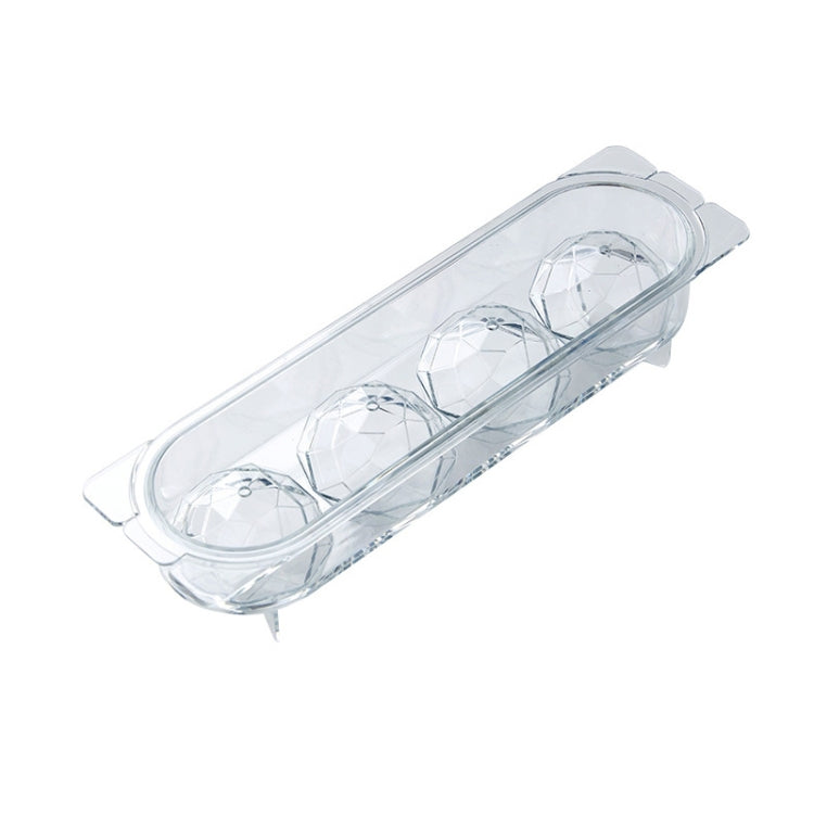Molde Transparente Redondo para Cubos de Gelo de Grau Alimentar Doméstico, Tamanho: Grande, Pequeno, Médio, Grande