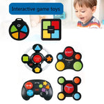 Máquina de Jogo Educativa para Treino de Memória Infantil, Estilo:, Quadrado, Mãos, Formato, Punho, Volante