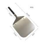 Espátula Dobrável de Alumínio para Pizza e Bolo com Cabo, Espátula Dobrável (F), Espátula Dobrável (A), Espátula Dobrável (B), Espátula Dobrável (C), Espátula Dobrável (D), Espátula Dobrável (E)