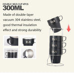 Copo de Camping 4 em 1 CLS em Aço Inoxidável 304 para Exterior