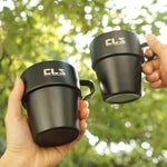 Copo de Camping 4 em 1 CLS em Aço Inoxidável 304 para Exterior