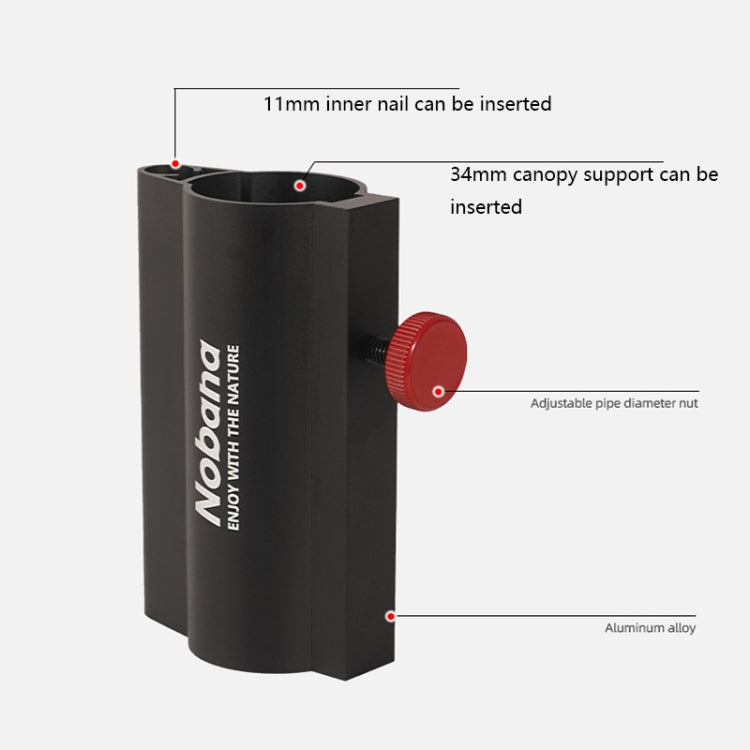 Suporte para Poste de Toldo para Camping ao Ar Livre