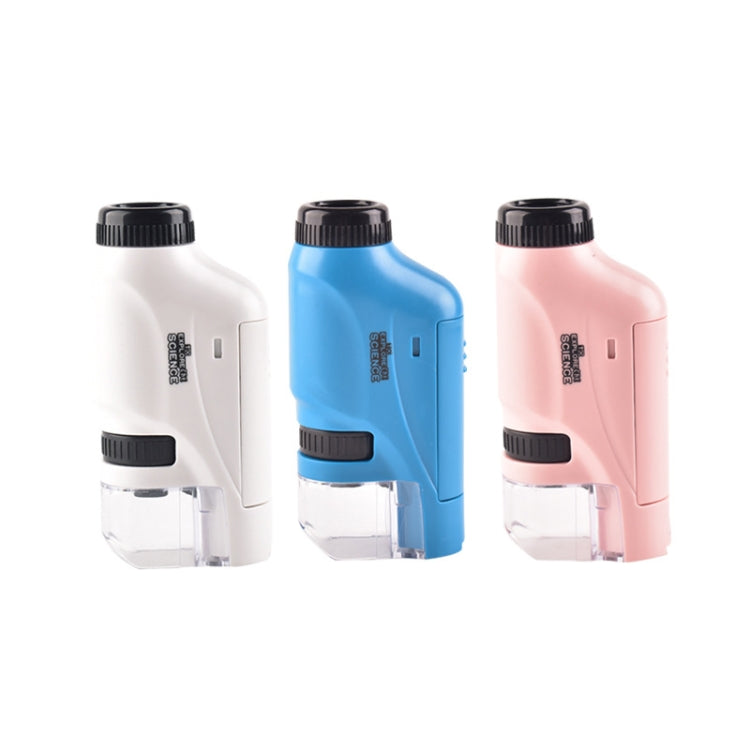 Microscópio portátil de laboratório para crianças, brinquedos, Lite Standard (Branco), Lite Standard (Rosa), Lite Standard (Azul), Lite + Suporte (Branco), Lite + Suporte (Rosa), Lite + Suporte (Azul), Lite + Amostra (Branco), Lite + Amostra (Azul)