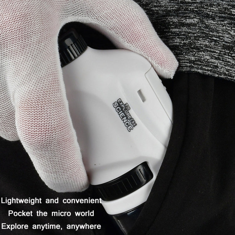 Microscópio portátil de laboratório para crianças, brinquedos, Lite Standard (Branco), Lite Standard (Rosa), Lite Standard (Azul), Lite + Suporte (Branco), Lite + Suporte (Rosa), Lite + Suporte (Azul), Lite + Amostra (Branco), Lite + Amostra (Azul)