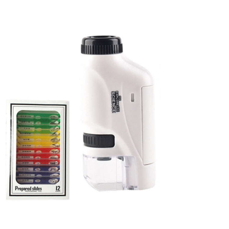 Microscópio portátil de laboratório para crianças, brinquedos, Lite Standard (Branco), Lite Standard (Rosa), Lite Standard (Azul), Lite + Suporte (Branco), Lite + Suporte (Rosa), Lite + Suporte (Azul), Lite + Amostra (Branco), Lite + Amostra (Azul)