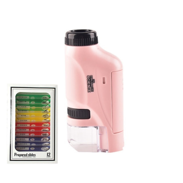 Microscópio portátil de laboratório para crianças, brinquedos, Lite Standard (Branco), Lite Standard (Rosa), Lite Standard (Azul), Lite + Suporte (Branco), Lite + Suporte (Rosa), Lite + Suporte (Azul), Lite + Amostra (Branco), Lite + Amostra (Azul)